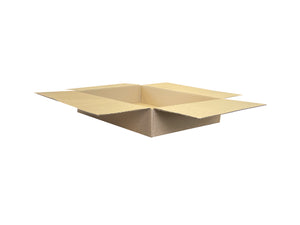 New Plain Single Wall Box - 490mm x 340mm x 80mm