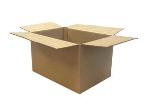 New Plain Strong Single Wall Box - 300mm x 210mm x 190mm