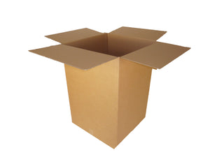 New Plain Strong Single Wall Box - 530mm x 530mm x 740mm