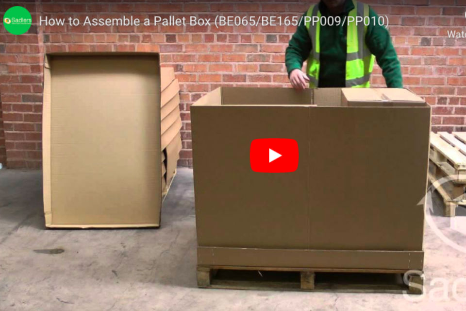 Cardboard Box Help How to assemble a cardboard box (& more videos) – Sadlers