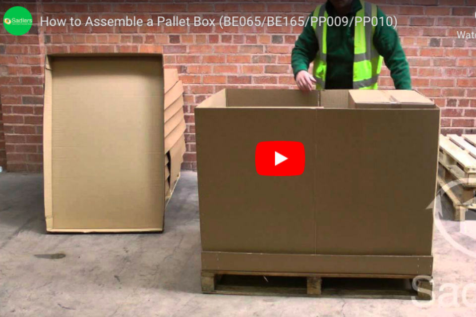 How to assemble a cardboard box (& more videos)