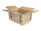 New Printed Strong Single Wall Box - 415mm x 310mm x 215mm