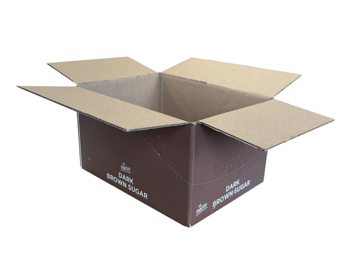 New Printed Strong Single Wall Box - 260mm x 190mm x 140mm