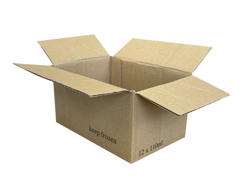 New Printed Single Wall Box - 212mm x 152mm x 121mm