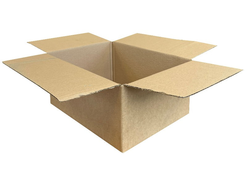 small plain cardboard box