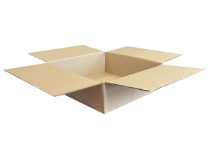 New Plain Single Wall Box - 254mm x 254mm x 76mm