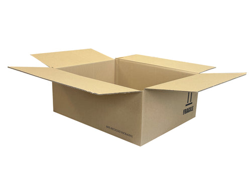 New Printed Strong Single Wall Box - 540mm x 420mm x 210mm