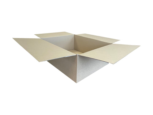 New Plain Single Wall Box - 605mm x 500mm x 240mm