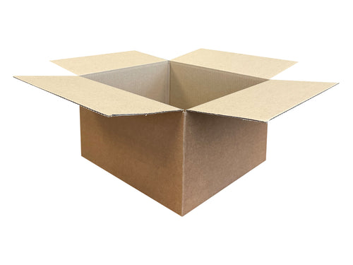 New Plain Strong Single Wall Box - 334mm x 300mm x 195mm