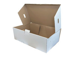 white gift boxes