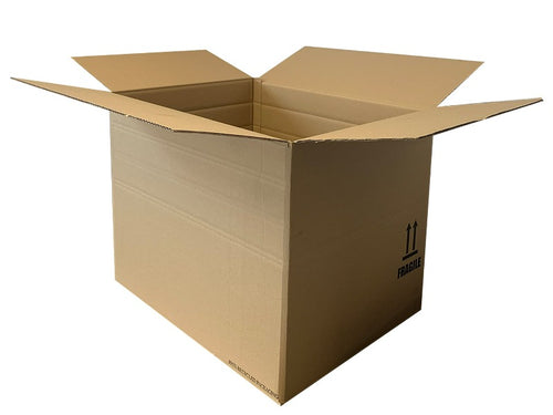 New Printed Single Wall Box - 610mm x 470mm x 470mm