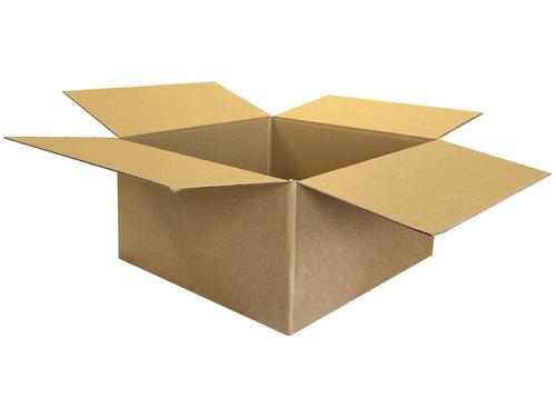 New Plain Strong Single Wall Box - 390mm x 390mm x 200mm