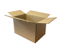 plain brown double walled boxes