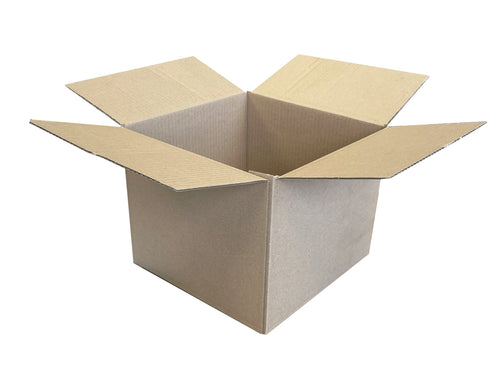 New Plain Single Wall Box - 190mm x 190mm x 155mm