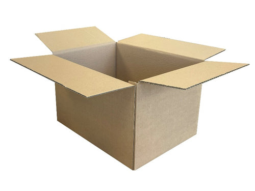 New Plain Strong Single Wall Box - 390mm x 296mm x 253mm