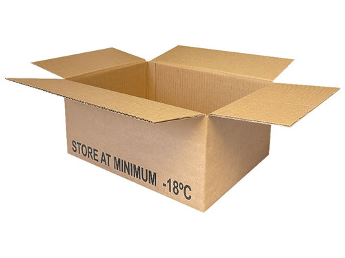 New Printed Strong Single Wall Box - 391mm x 295mm x 175mm