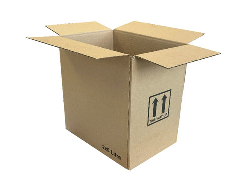 New Printed Single Wall Box - 270mm x 190mm x 280mm