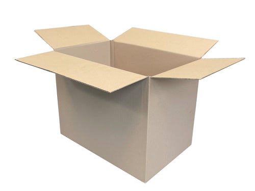 New Plain Strong Single Wall Box - 590mm x 380mm x 470mm