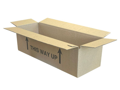 New Printed Single Wall Box - 345mm x 125mm x 100mm