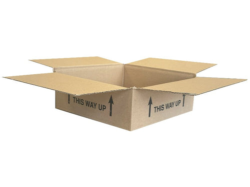 New Printed Single Wall Box - 240mm x 240mm x 85mm