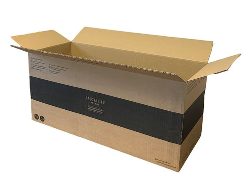 New Printed Strong Single Wall Box - 590mm x 230mm x 265mm