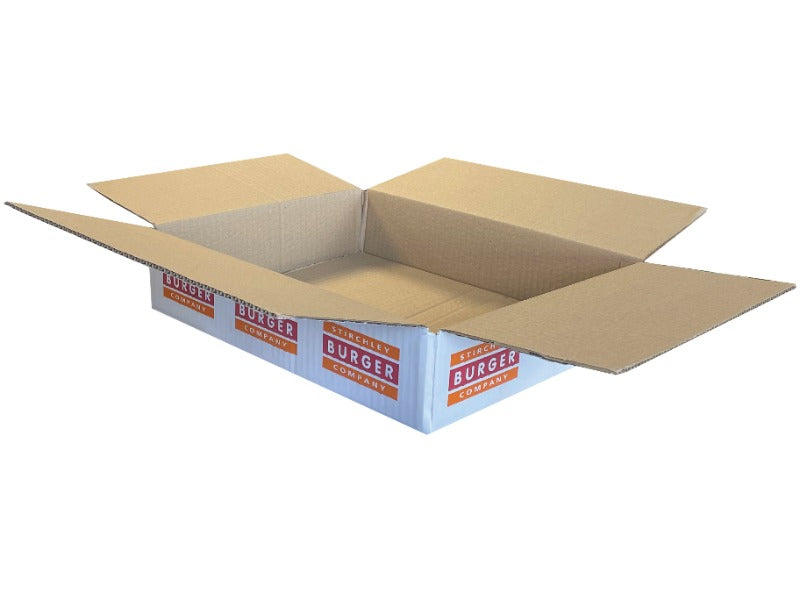 flat shallow boxes for packing