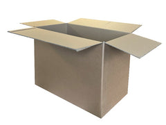 medium box with overlapping flaps for strength