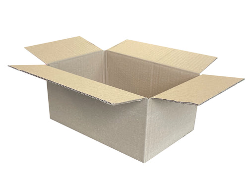 New Plain Single Wall Box - 229mm x 152mm x 102mm