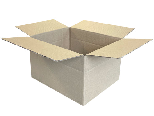 New Plain Single Wall Box - 254mm x 203mm x 152mm