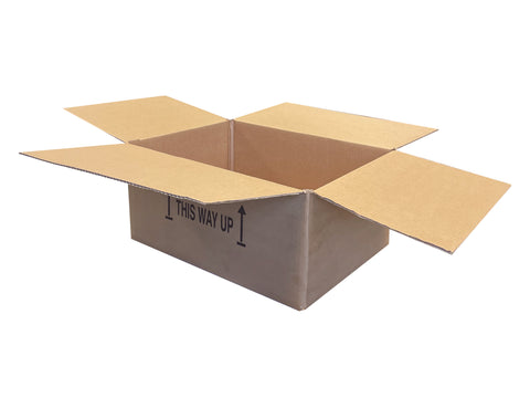 box with overlapping flaps for extra strength