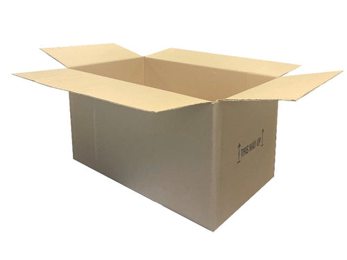 New Printed Strong Single Wall Box - 784mm x 444mm x 408mm