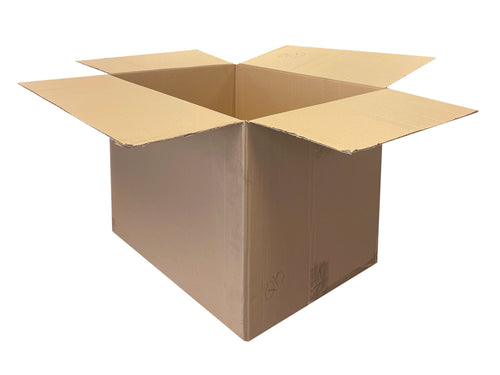 New Plain Strong Single Wall Box - 606mm x 450mm x 455mm