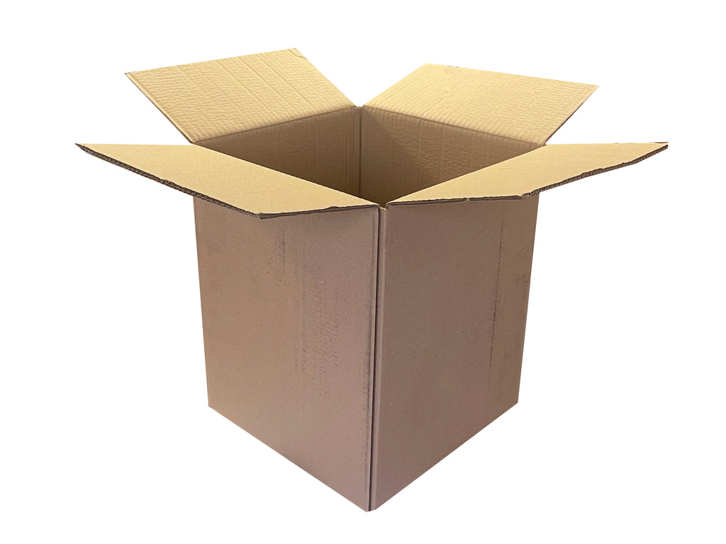 plain double wall cardboard box