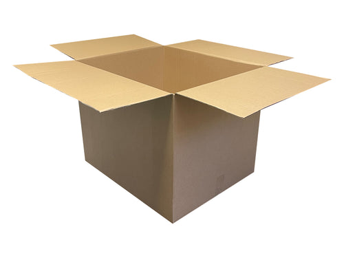Used Plain Single Wall Box - 590mm x 490mm x 460mm