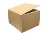 box with overlapping flaps for extra security