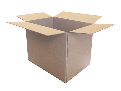 New Plain Strong Single Wall Box - 383mm x 273mm x 296mm