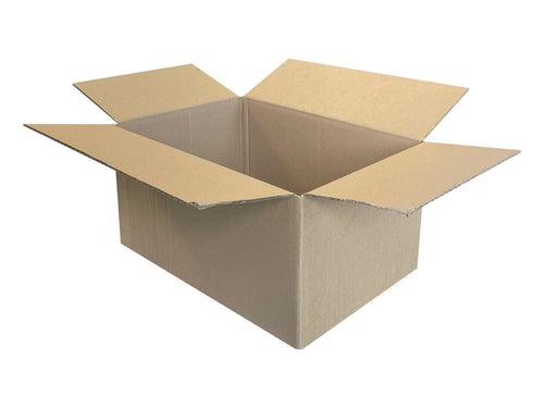 New Plain Strong Single Wall Box - 268mm x 181mm x 130mm