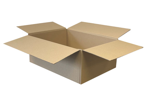 Used Plain Single Wall Box - 500mm x 360mm x 190mm
