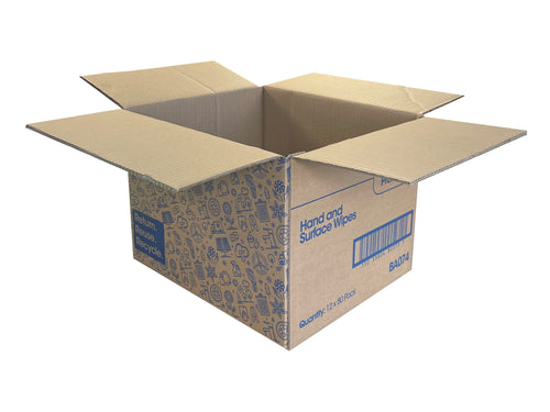 New Printed Strong Double Wall Box - 335mm x 285mm x 235mm