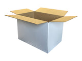 white cardboard boxes with brown inner