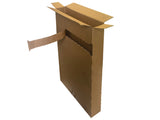 postal box with tear strip to open