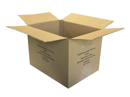 New Printed Single Wall Box - 305mm x 230mm x 127mm