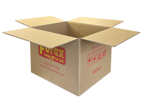 New Printed Strong Double Wall Box - 579mm x 500mm x 425mm