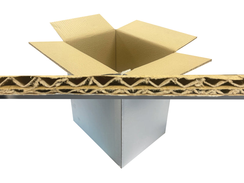 extra strong double wall box close up