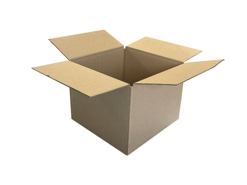 New Plain Strong Single Wall Box - 200mm x 200mm x 145mm