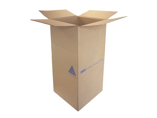 New Printed Strong Double Wall Box - 325mm x 325mm x 670mm