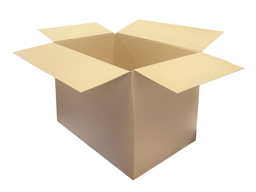 New Plain Single Wall Box - 605mm x 402mm x 425mm