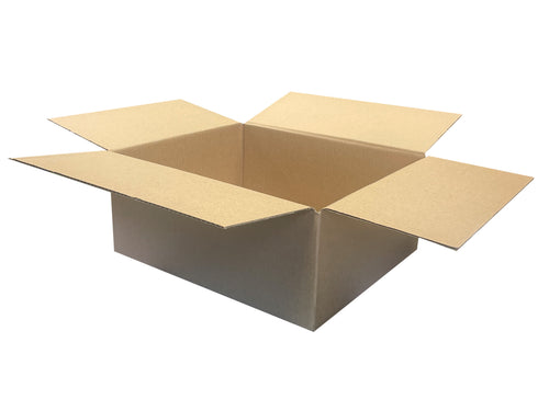 New Plain Strong Single Wall Box - 382mm x 327mm x 158mm