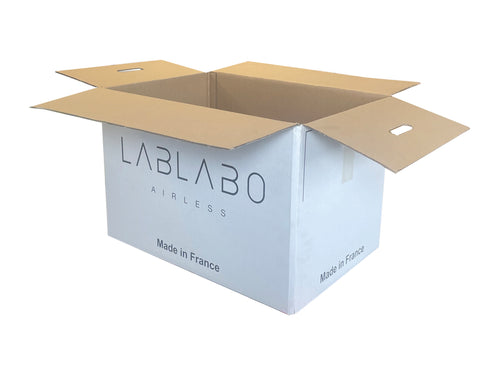 Used Printed Strong Double Wall Box - 585mm x 390mm x 380mm