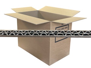 close up image of strong box corrugation 